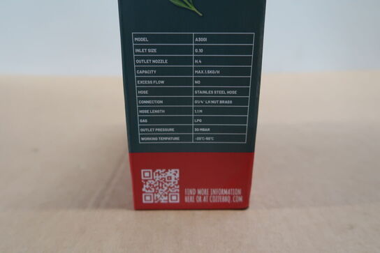 Regulator m/manometer 30BAR - SE 1,1M 