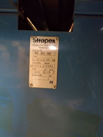 Omsnøringsmaskine / Strapping maskine STRAPEX