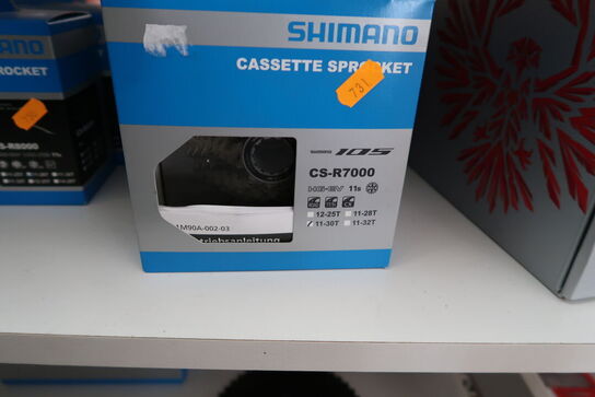 4 stk. kassetter SHIMANO 105 CS-R7000 11-30T