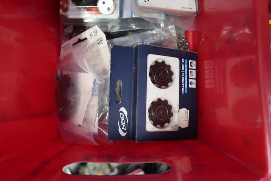 Kasse med div. Pulleywheels SHIMANO, SRAM