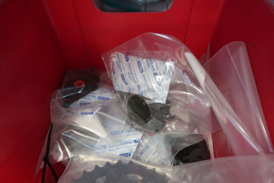 Kasse med div. kasetter SHIMANO