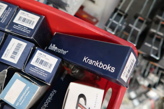 Kasse med div. Krankbokse