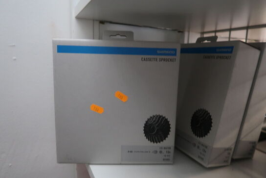 3 stk. kassetter SHIMANO CS-M6100 12s 10-51T Deore