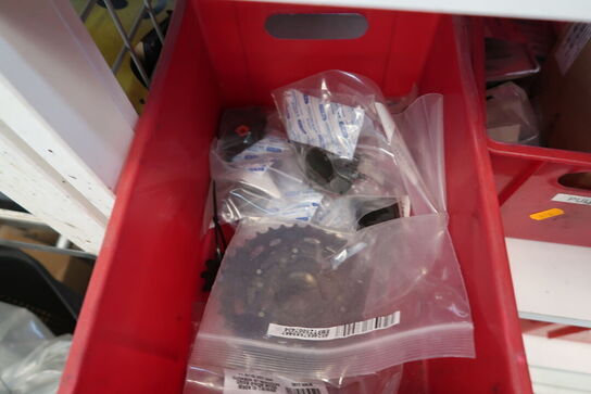 Kasse med div. kasetter SHIMANO