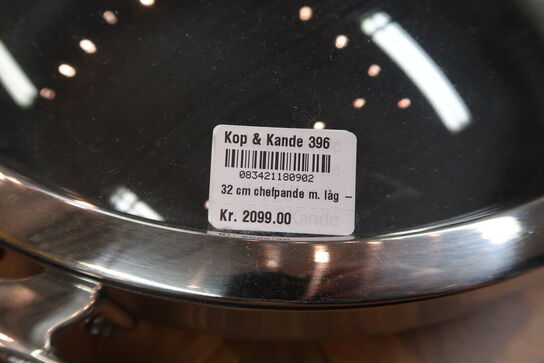Scanpan HaptIQ non-stick chefpande med låg 32 cm