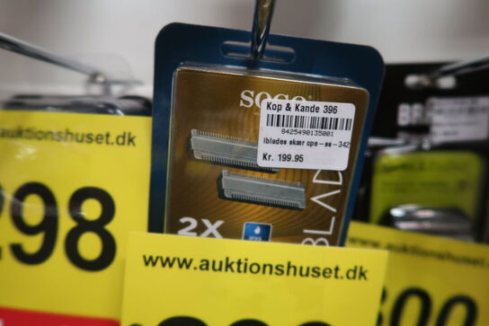 4 pk. Sogo I-Blades Skær 2 stk.