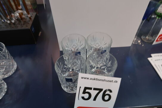 4 stk. Lyngby glas 