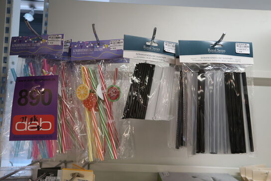 21 pk. Sugerør 