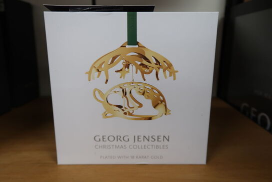 Georg Jensen juleuro 2023 dådyr forgyldt