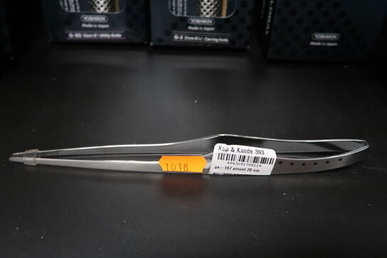 Global pincet stål 20 cm