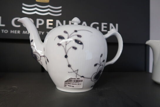 Royal Copenhagen Sort Mega Riflet tekande sort 1 liter