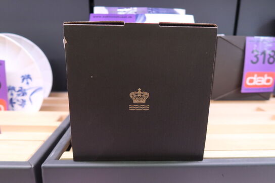 Royal Copenhagen Sort Riflet Blonde skål 73 cl