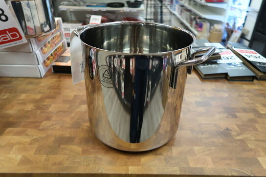 Eva Trio Steel Line gryde uden belægning 10 liter