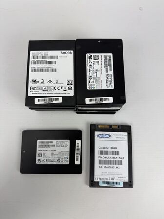 20 stk. SATA SSD 128 GB