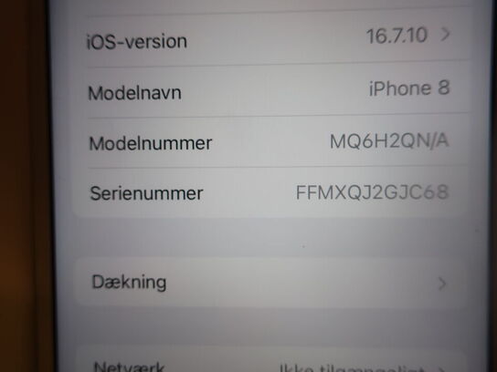 Smartphone iPhone 8 64 GB inkl. emballage