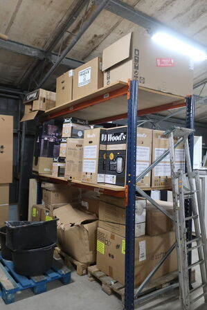 Pallereol uden indhold