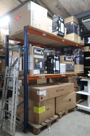 Pallereol uden indhold