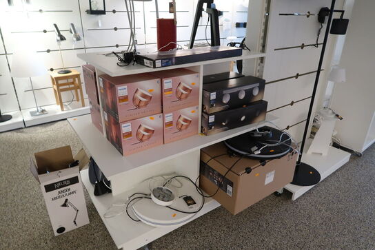 Butiksinventar uden indhold