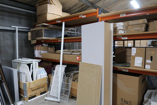 2 fag pallereoler uden indhold