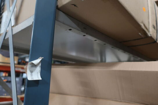 3 fag lagerreol uden indhold