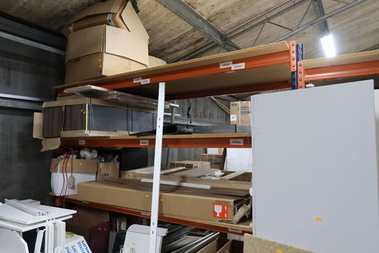 2 fag pallereoler uden indhold