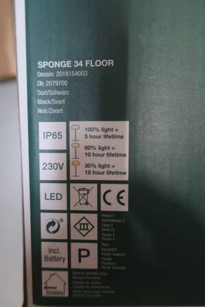 Gulvlampe NORDLUX Sponge 34 Floor