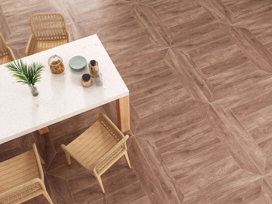 50,40 m2 Porcelæns fliser med trælook FERROVIA WOOD WENGE (se beskrivelse)