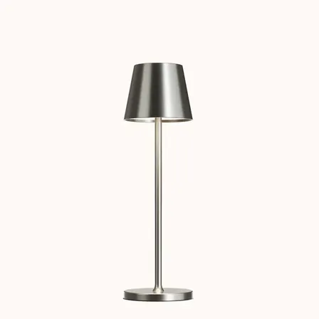 Opladelig bordlampe LIGHTS COPENHAGEN Helsinki SØLV