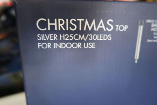 3 stk. julelys SIRIUS Chrismas Top