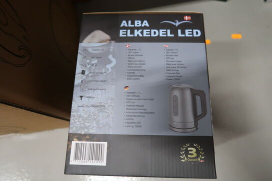 Elkedel ALBALINE Alba Elkedel LED