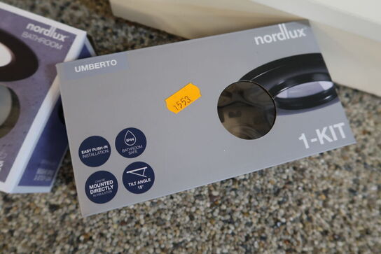 LED-strip NORDLUX strip 5 mtr, 3 stk. spots NORDLUX Bathroom, Umberto