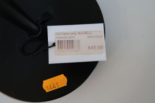 Bordlampe COOL TABLE Mattblack