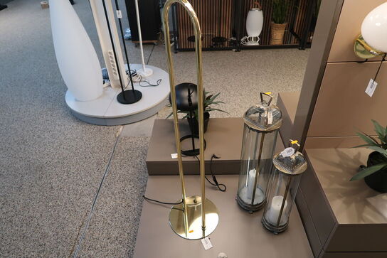 Gulvlampe DESIGN FOR THE PEOPLE Shapes Messing