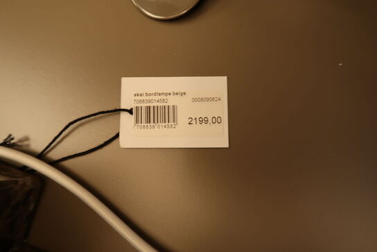 Bordlampe DESIGN FOR THE PEOPLE TAKAI Beige
