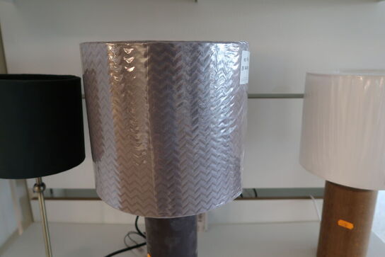 Bordlampe KAJ SIMONSEN Hygge E27 Alu/ZigZag