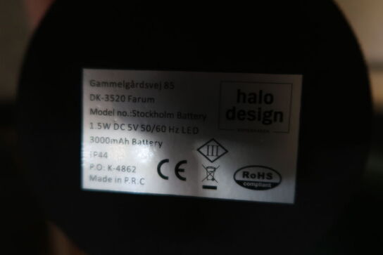 Bordlampe HALO DESIGN Stockholm
