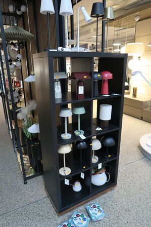 Reol uden indhold