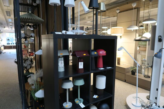 Reol uden indhold
