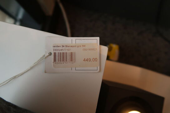 Udendørslampe MARKSLÖJD Garden 24 Stenspot