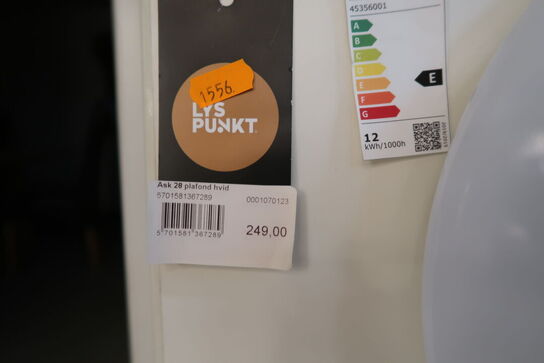 2 stk. plafonder NORDLUX