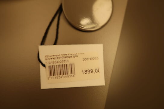 Bordlampe DESIGN FOR THE PEOPLE Glossy Grå