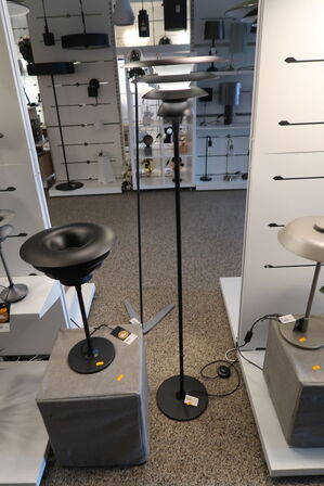 Gulvlampe BELID DaVinci Matsort G9