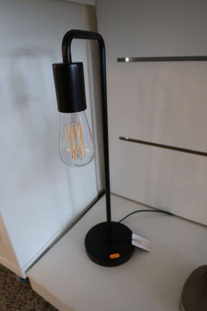 Bordlampe COOL TABLE Mattblack