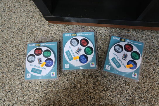 3 stk. LED-strip NIELSEN LIGHT
