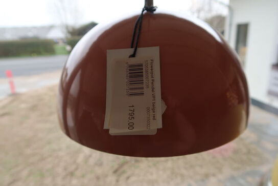 Pendel VERNER PANTON Flowerpot VP1 Beige Red