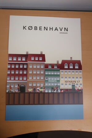 230 pakker plakater København - 3 stk. pr. pakke