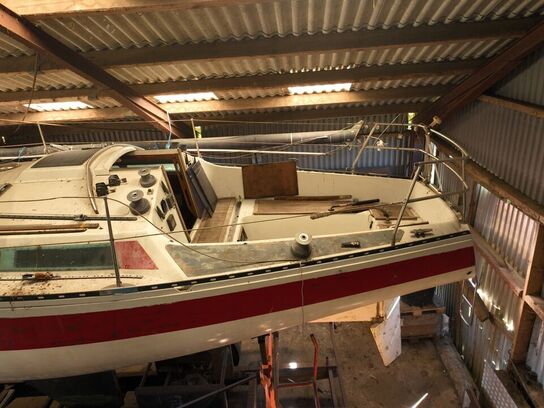 31' Sejlbådsprojekt MOMSFRI HELMSMAN 31 D, mast 12 m, 2cyl Volvo Penta D