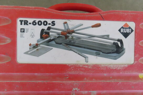 Fliseskærer RUBI TR-600-S