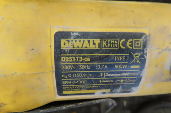 3 stk. Elværktøj MAKITA, DEWALT & MILWAUKEE