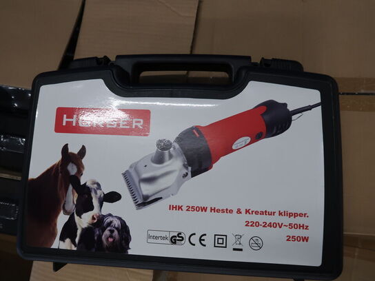 5 stk. Heste og kreaturklippere IHK 250W